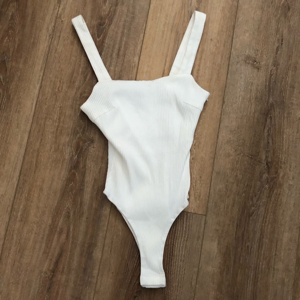 Polly Women’s Bodysuit SIZE 8 Cotton‎ Polyester